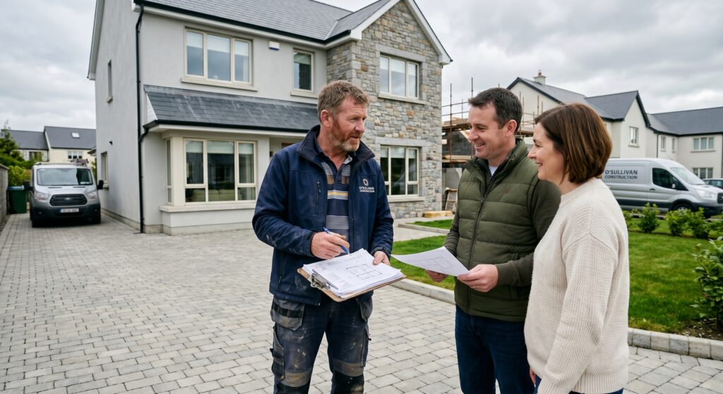 Irish contractor managing sales pipeline and enquiries